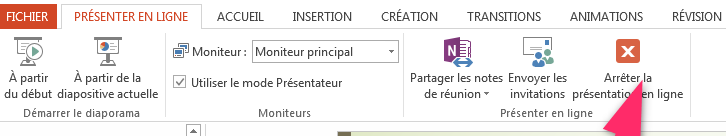 Imprimer dans Powerpoint